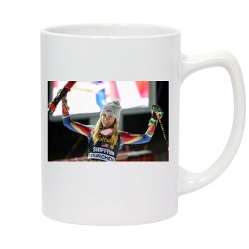 Mikaela Shiffrin 14oz White Statesman Mug