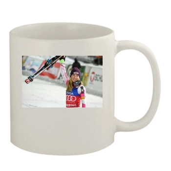 Mikaela Shiffrin 11oz White Mug