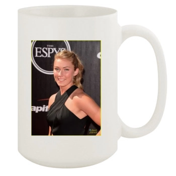 Mikaela Shiffrin 15oz White Mug