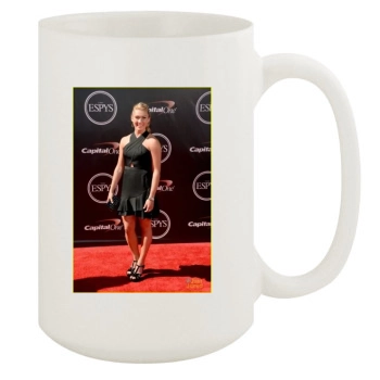 Mikaela Shiffrin 15oz White Mug