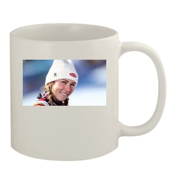 Mikaela Shiffrin 11oz White Mug