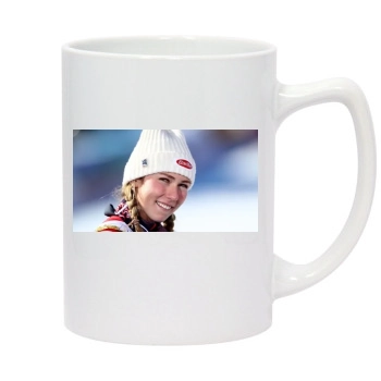 Mikaela Shiffrin 14oz White Statesman Mug