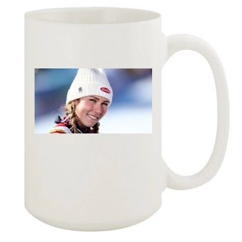 Mikaela Shiffrin 15oz White Mug