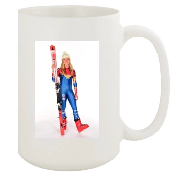 Mikaela Shiffrin 15oz White Mug