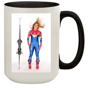 Mikaela Shiffrin 15oz Colored Inner & Handle Mug