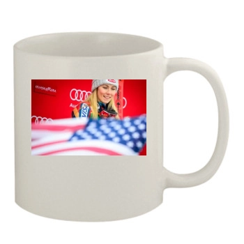 Mikaela Shiffrin 11oz White Mug