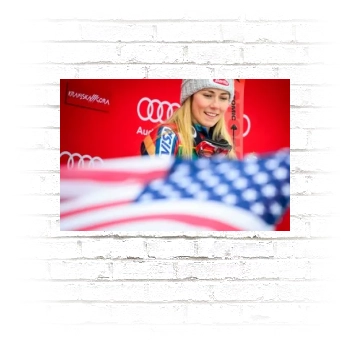 Mikaela Shiffrin Poster