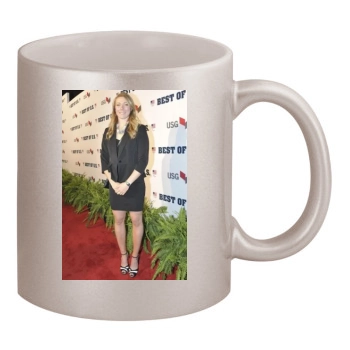 Mikaela Shiffrin 11oz Metallic Silver Mug