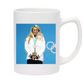 Mikaela Shiffrin 14oz White Statesman Mug