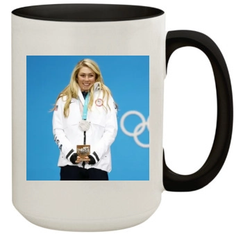 Mikaela Shiffrin 15oz Colored Inner & Handle Mug