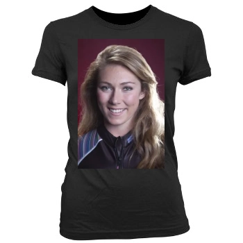 Mikaela Shiffrin Women's Junior Cut Crewneck T-Shirt