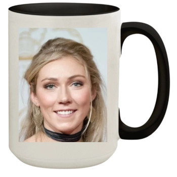 Mikaela Shiffrin 15oz Colored Inner & Handle Mug