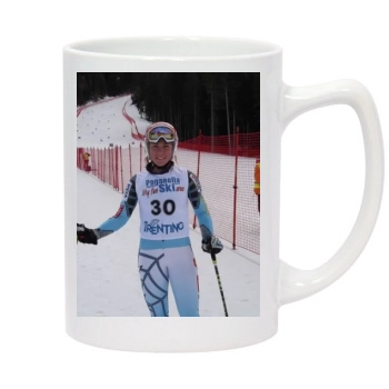 Mikaela Shiffrin 14oz White Statesman Mug