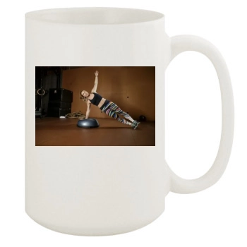 Mikaela Shiffrin 15oz White Mug