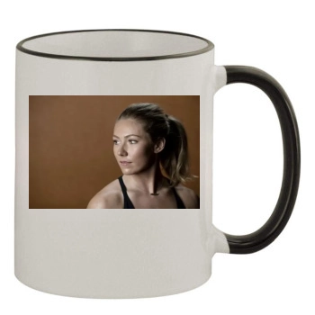 Mikaela Shiffrin 11oz Colored Rim & Handle Mug