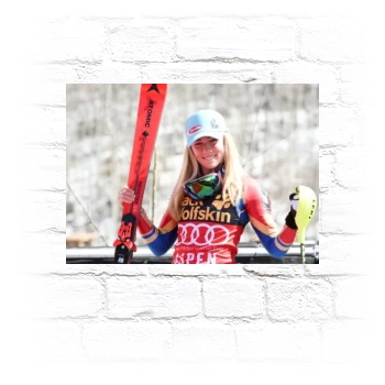 Mikaela Shiffrin Metal Wall Art