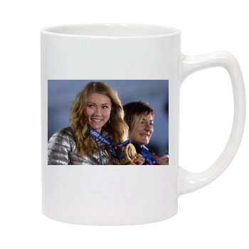 Mikaela Shiffrin 14oz White Statesman Mug