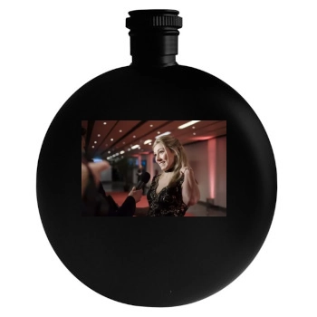 Mikaela Shiffrin Round Flask