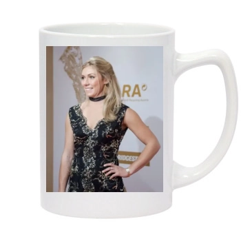 Mikaela Shiffrin 14oz White Statesman Mug