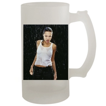 Angelina Jolie 16oz Frosted Beer Stein