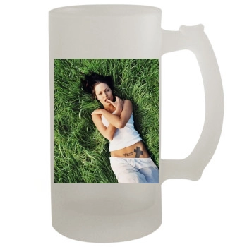 Angelina Jolie 16oz Frosted Beer Stein