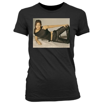 Angelina Jolie Women's Junior Cut Crewneck T-Shirt