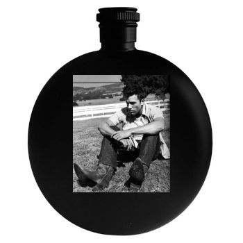 Ben Affleck Round Flask