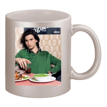 Ben Barnes 11oz Metallic Silver Mug