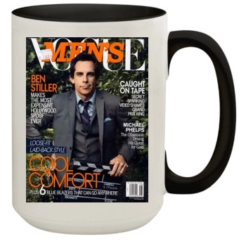 Ben Stiller 15oz Colored Inner & Handle Mug