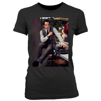 Ben Stiller Women's Junior Cut Crewneck T-Shirt