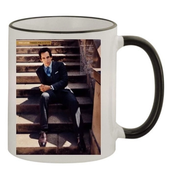 Ben Stiller 11oz Colored Rim & Handle Mug