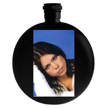 Billie Piper Round Flask