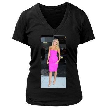 Blake Lively Women's Deep V-Neck TShirt