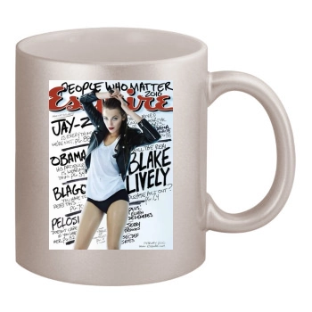 Blake Lively 11oz Metallic Silver Mug