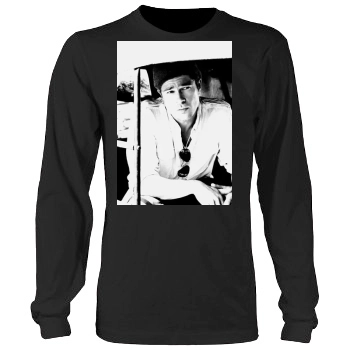 Brad Pitt Men's Heavy Long Sleeve TShirt