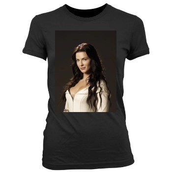 Bridget Regan Women's Junior Cut Crewneck T-Shirt