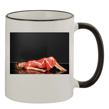 Brittany Murphy 11oz Colored Rim & Handle Mug