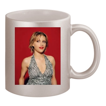 Brittany Murphy 11oz Metallic Silver Mug