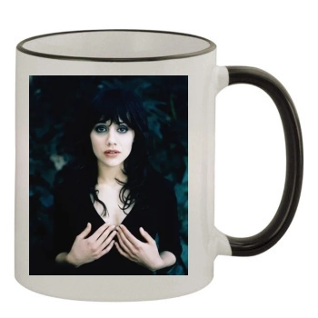 Brittany Murphy 11oz Colored Rim & Handle Mug