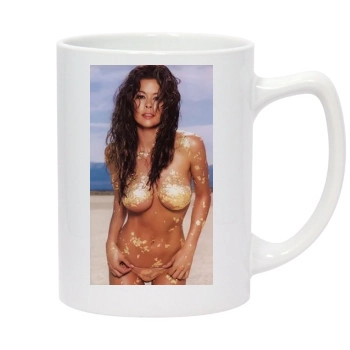 Brooke Burke 14oz White Statesman Mug