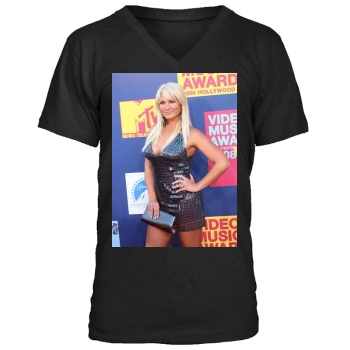 Brooke Hogan Men's V-Neck T-Shirt