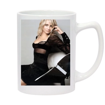 Cameron Diaz 14oz White Statesman Mug