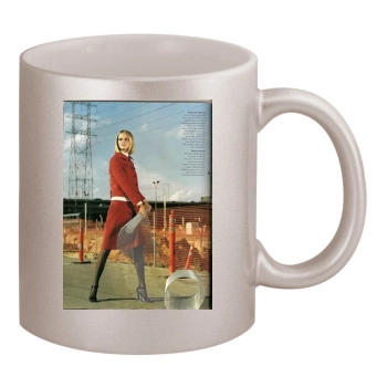 Carmen Kass 11oz Metallic Silver Mug