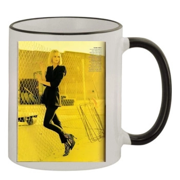 Carmen Kass 11oz Colored Rim & Handle Mug