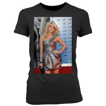 Carrie Underwood Women's Junior Cut Crewneck T-Shirt