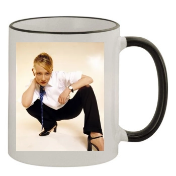 Cate Blanchett 11oz Colored Rim & Handle Mug