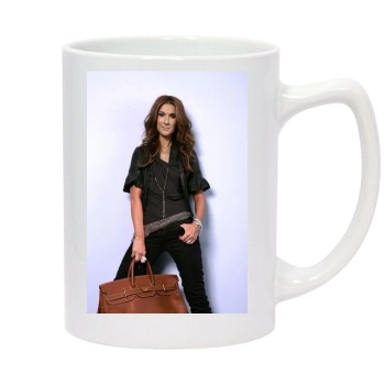 Celine Dion 14oz White Statesman Mug