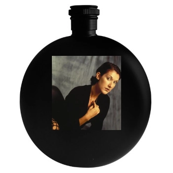 Celine Dion Round Flask