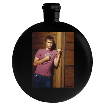 Chad Michael Murray Round Flask