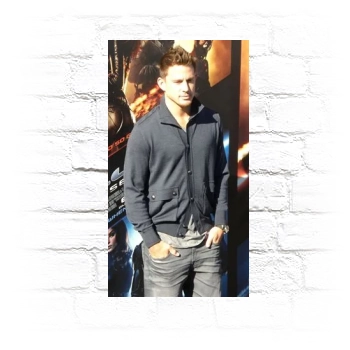 Channing Tatum Metal Wall Art